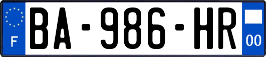 BA-986-HR