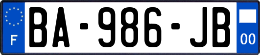BA-986-JB