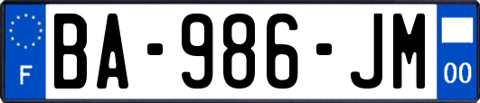 BA-986-JM