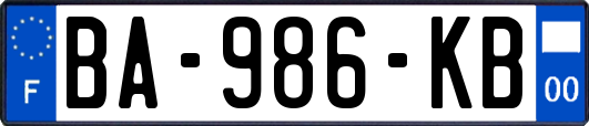 BA-986-KB