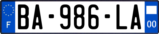 BA-986-LA