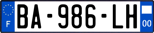 BA-986-LH
