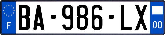 BA-986-LX