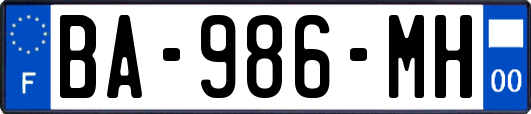 BA-986-MH