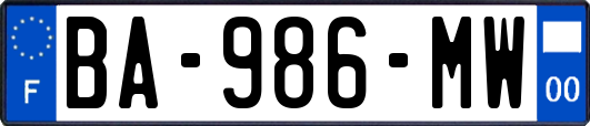 BA-986-MW