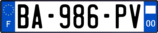 BA-986-PV