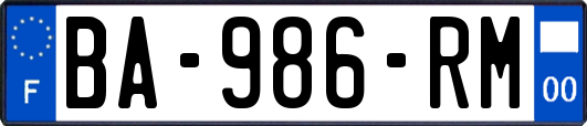 BA-986-RM
