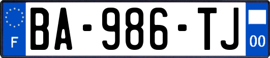 BA-986-TJ