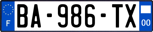 BA-986-TX