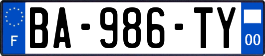 BA-986-TY