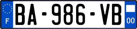 BA-986-VB