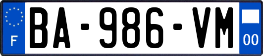 BA-986-VM