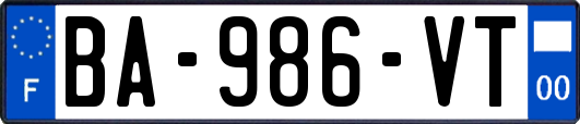 BA-986-VT