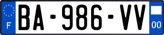 BA-986-VV