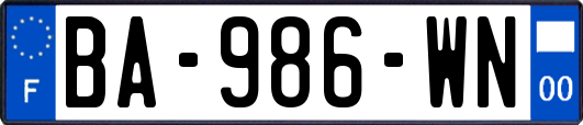 BA-986-WN