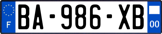 BA-986-XB