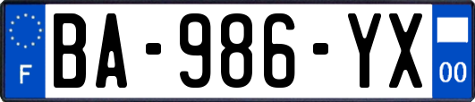 BA-986-YX