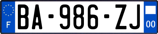 BA-986-ZJ