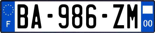 BA-986-ZM