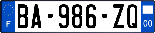 BA-986-ZQ