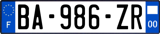 BA-986-ZR