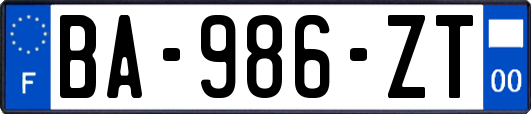 BA-986-ZT