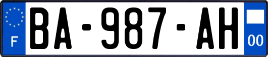 BA-987-AH