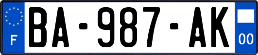 BA-987-AK