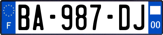 BA-987-DJ