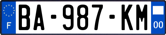 BA-987-KM