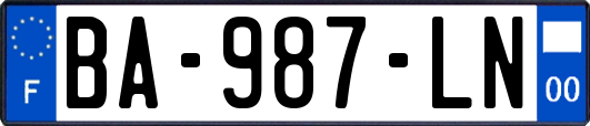 BA-987-LN