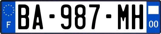 BA-987-MH