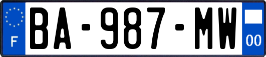 BA-987-MW