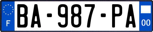 BA-987-PA