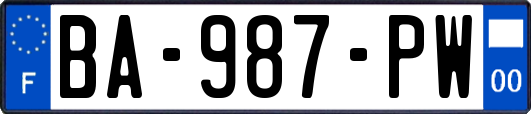 BA-987-PW