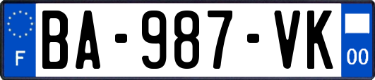 BA-987-VK