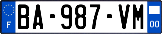 BA-987-VM