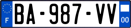 BA-987-VV