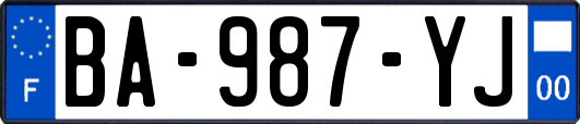 BA-987-YJ