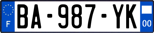 BA-987-YK