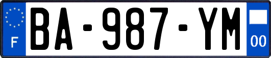 BA-987-YM