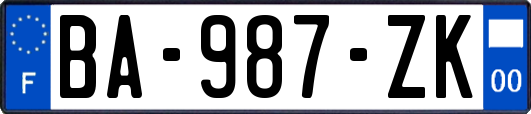 BA-987-ZK