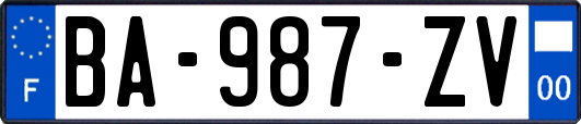 BA-987-ZV