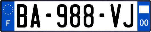 BA-988-VJ