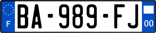 BA-989-FJ