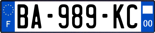 BA-989-KC