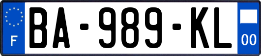 BA-989-KL