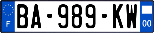 BA-989-KW