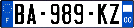 BA-989-KZ