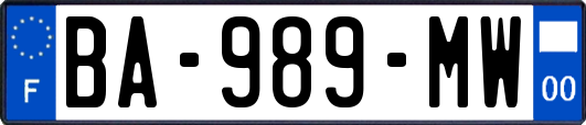 BA-989-MW